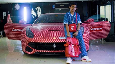 Behold this Instagrammer's Supreme and Louis Vuitton Ferrari